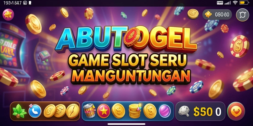 Tampilan gameplay menarik dari ABUTOGEL yang akan memikat Anda.