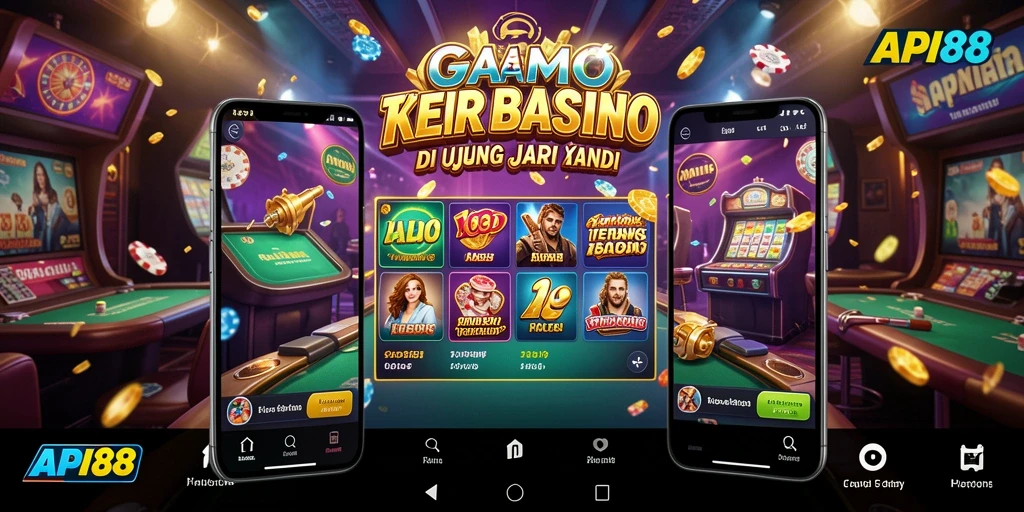 Tampilan gameplay Kasino API88 yang mengasyikkan dan penuh warna.