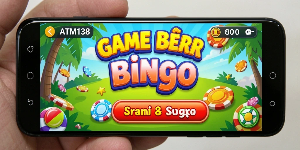 Tampilan gameplay seru di ATM138 dengan Bingo yang menarik.