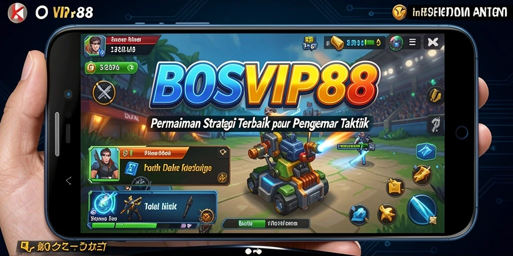 Tampilan gameplay <strong>BOSVIP88</strong> yang strategis dan menarik.