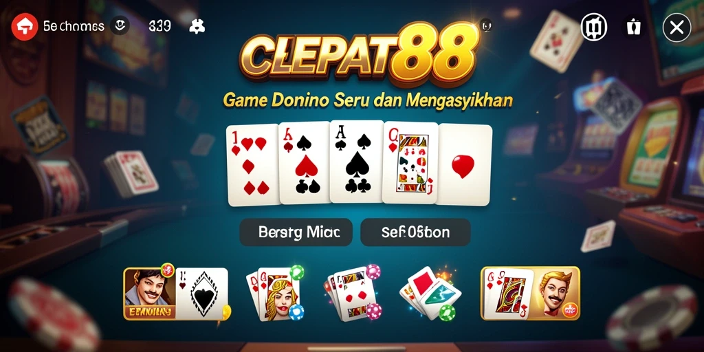 Tampilan gameplay seru dan kompetitif dari CEPAT88.