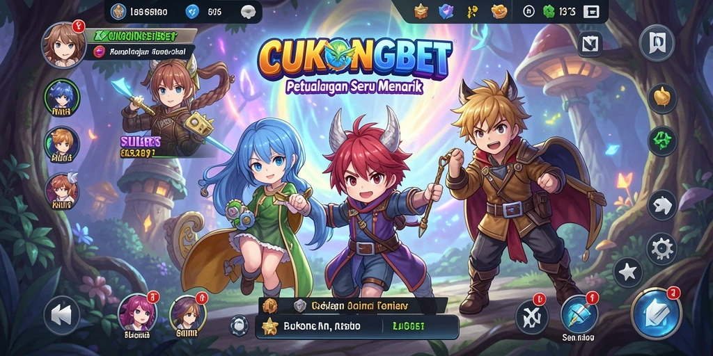 Screenshot gameplay CUKONGBET menampilkan aksi petualangan seru.