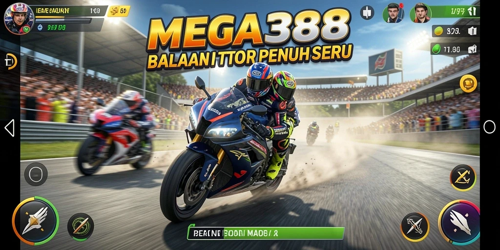 Screenshot gameplay MEGA388 yang menegangkan dan penuh aksi.