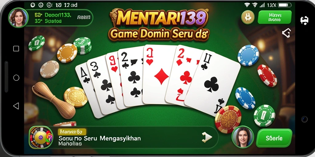 Gameplay seru dalam permainan domino MENTARI138.