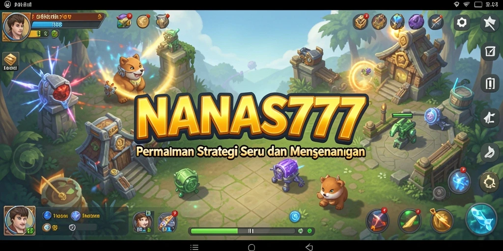 Tampilan gameplay mengasyikkan di NANAS777 yang penuh dengan strategi.