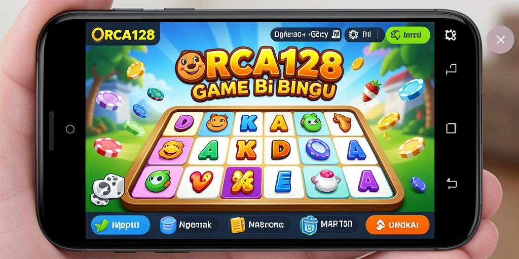 Tampilan gameplay Bingo ORCA128 yang mengasyikkan dan interaktif.
