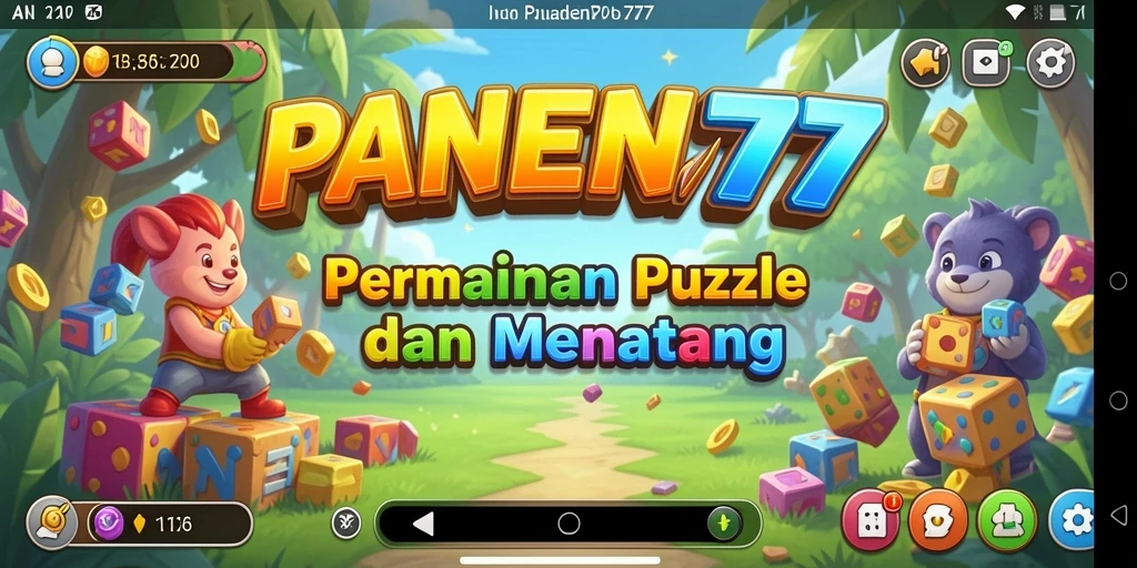 Screenshot gameplay PANEN77 yang menunjukkan tantangan puzzle yang mengasyikkan.
