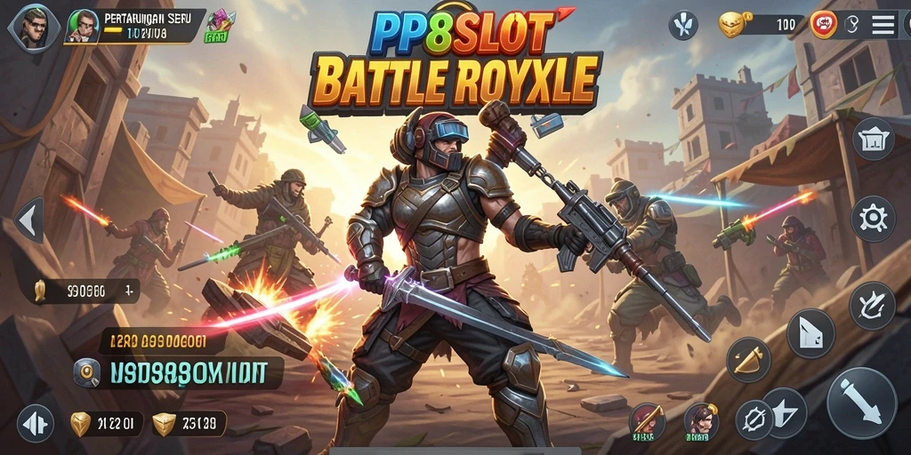 Tampilan seru dan menegangkan dari gameplay PP8SLOT.