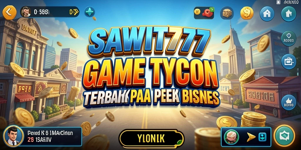 Tampilan gameplay SAWIT777 dengan grafik menarik dan tantangan Tycoon.
